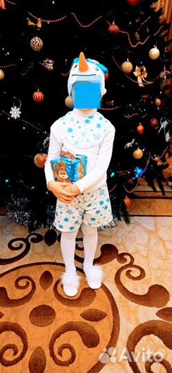 Костюм снеговика