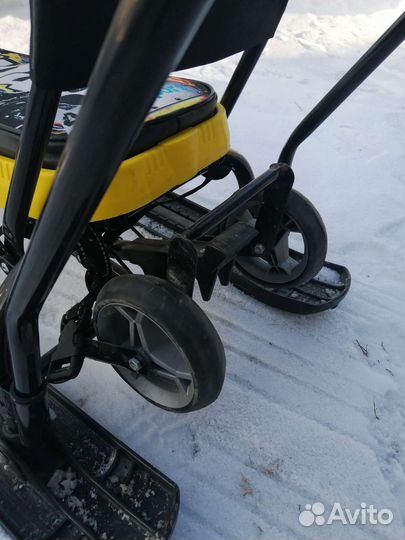 Снегокат с колёсами (от 3-7 лет)