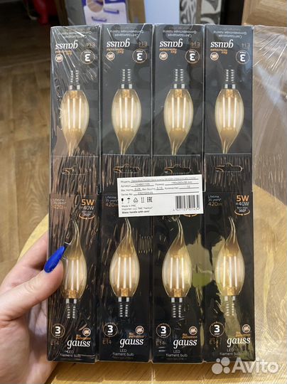 Светодиодные лампы e14 теплый свет