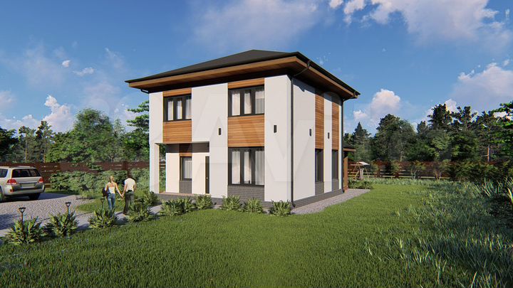 Дом 130 м² на участке 4,3 сот.