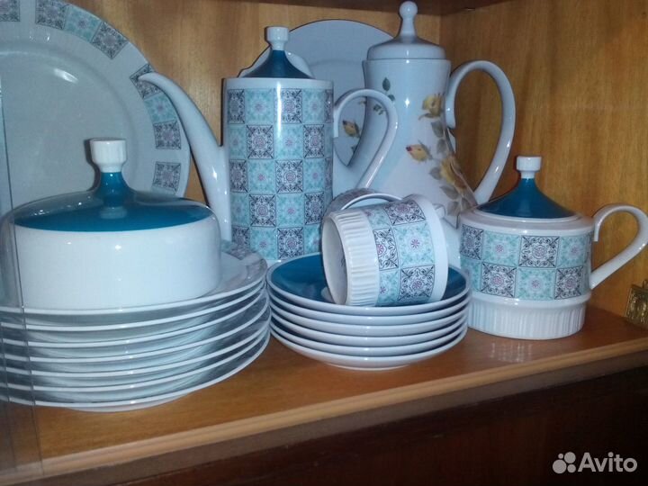 Сервиз из гдр Volkstedt 1960-х