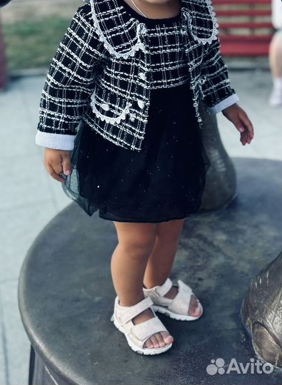 Платье с жакетом