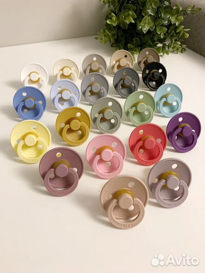 Пустышка латексная bibs Colour