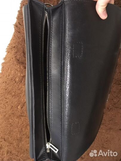 Мужской кожаный портфель
