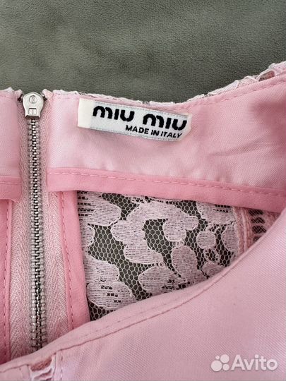Платье Miu Miu оригинал