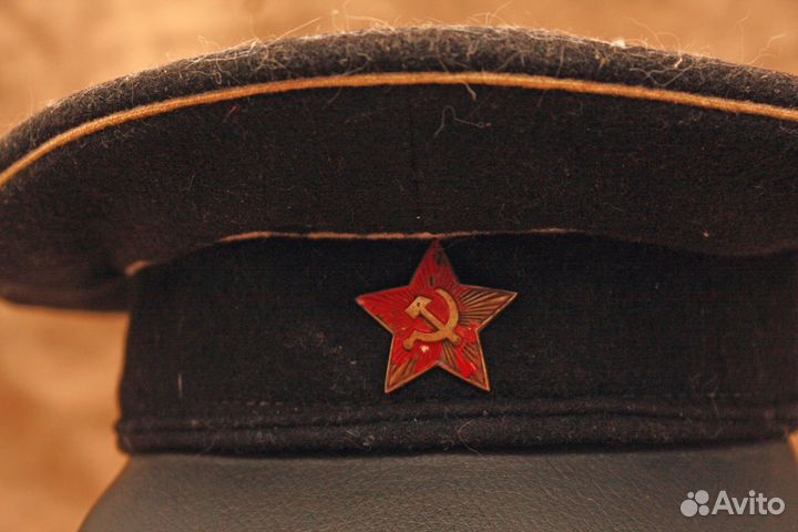 Фуражка главстаршины вмф СССР Красный Воин сукно