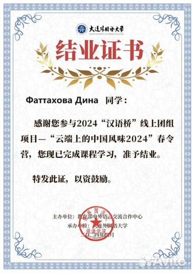 Репетитор по китайскому языку, русскому языку