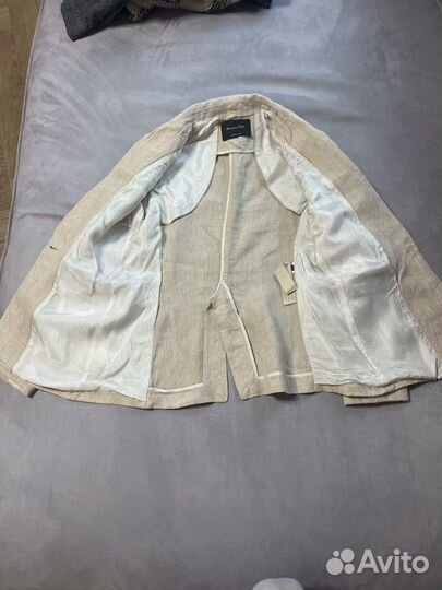 Massimo dutti пиджак лен (46)