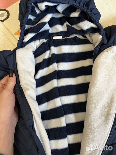 Комбинезон демисезонный конверт 62 68 74