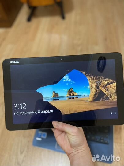 Торг ноутбук отл работает трансформер экр,виндус10