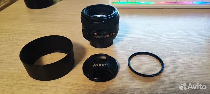 Объектив nikon 50mm f 1.4g af s nikkor