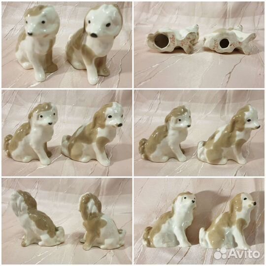 Статуэтка собачка лисица куница