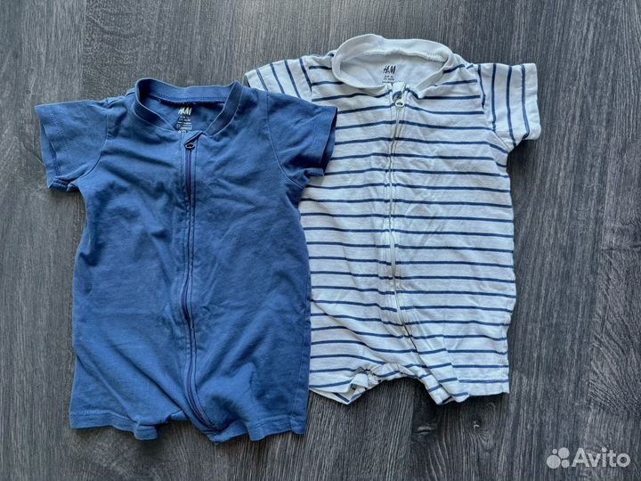 Пакет одежды для новорожденного h&m 62