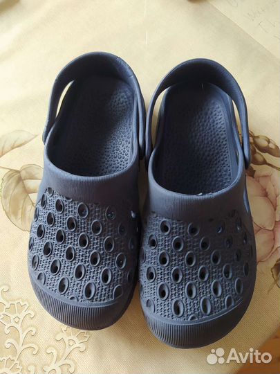 Crocs резиновые шлепанцы детские 31 размер