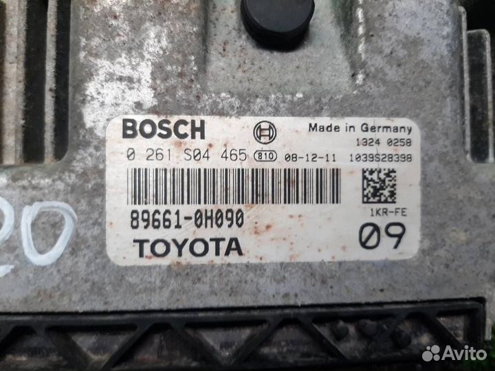 Блок управления двс Toyota Aygo B10 2009