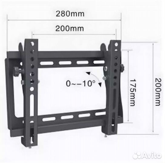 Подставка кронштейн крепление для тв