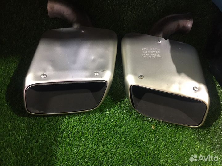 Насадка на глушитель porsche cayenne