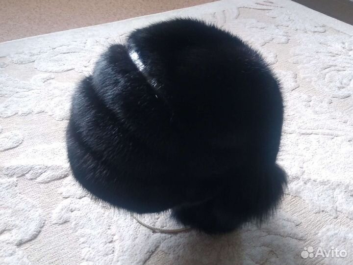 Шапка норковая женская
