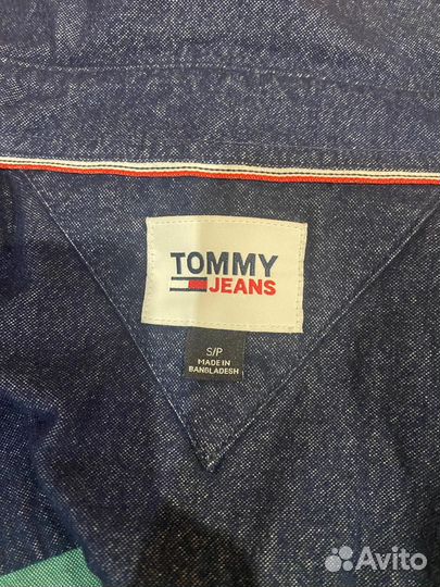 Рубашка мужская Tommy Jeans р. S оригинал