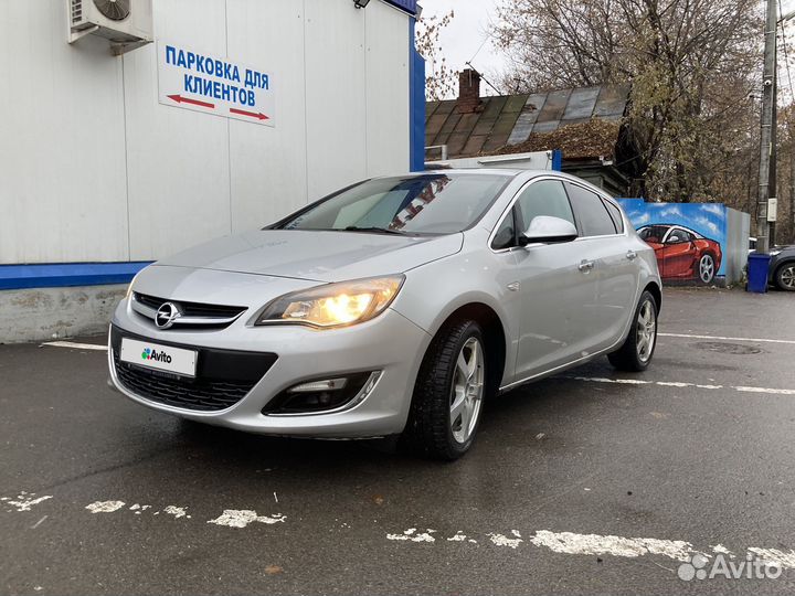 Opel Astra 1.6 AT, 2013, 141 000 км
