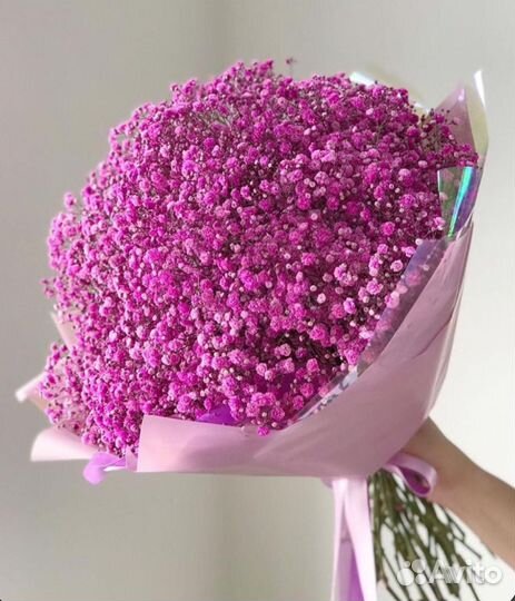 Букет из гипсофилы