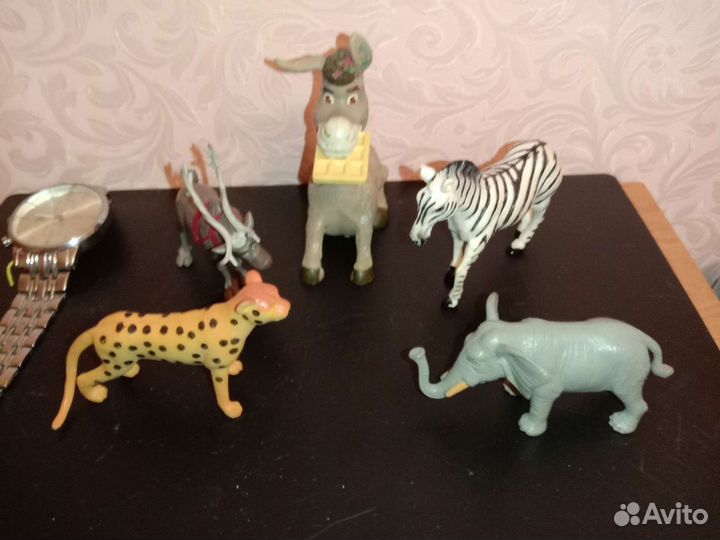 Фигурки зверей (комплект 5 штук)
