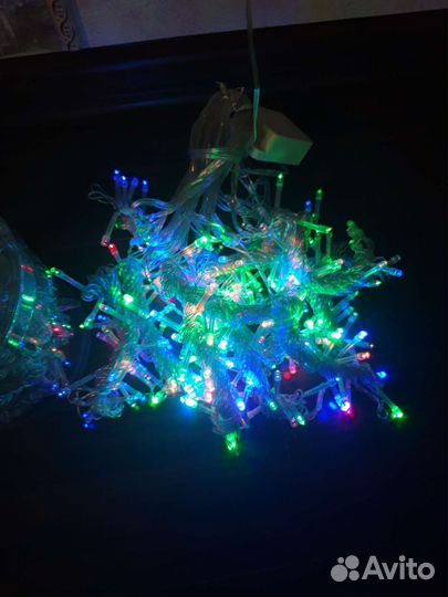 Гирлянда на окно