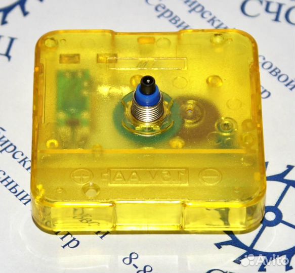 Кварцевый часовой механизм 12мм без петли от 100шт