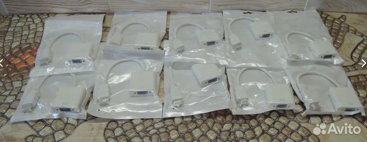 Кабели питания, VGA, DVI, hdmi, переходники