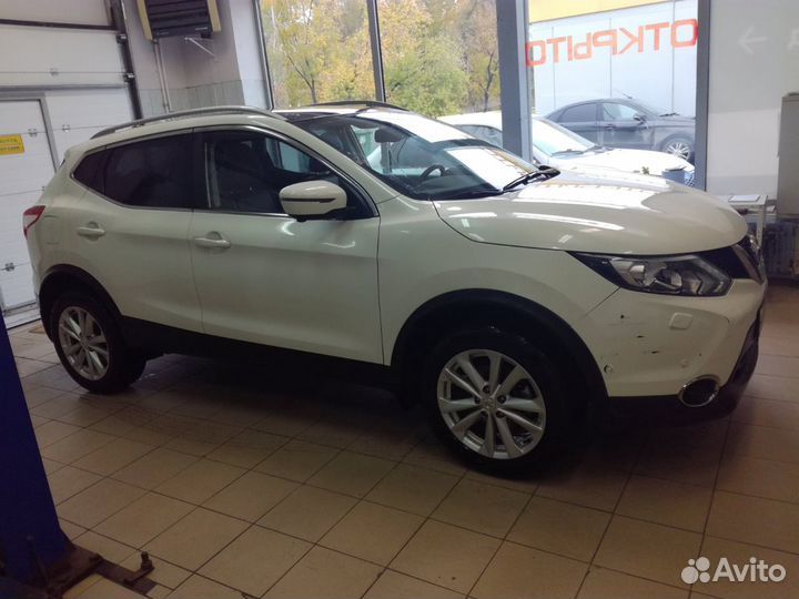Лобовые стекла nissan qashqai II (J11) автостекло