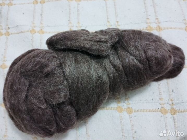 Шерсть для валяния венслидейла Англия