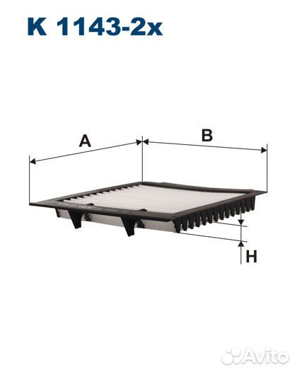 Фильтр салона land rover RR II 94-02