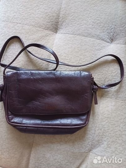 Кроссбоди натур. кожа