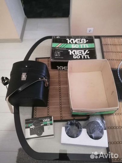 Фотоаппарат киев-60 TTL с объективом мс волна-3