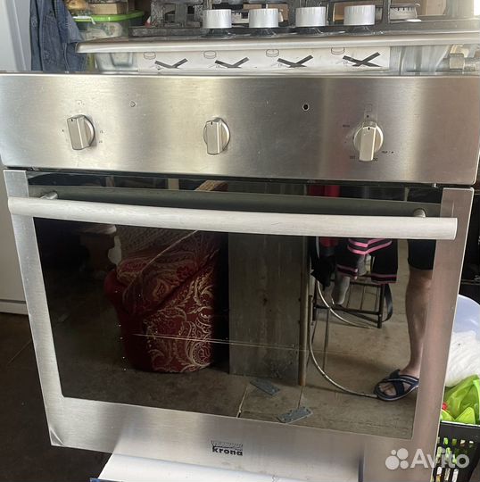 Газовая варочная панель и духовой шкаф