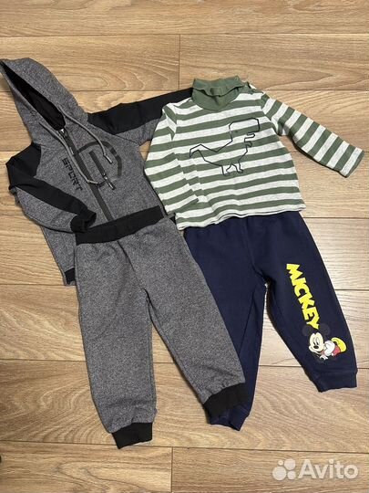 Детские вещи пакетом на мальчика 86 92