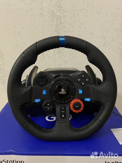 Игровой руль logitech g29 с педалями и кпп