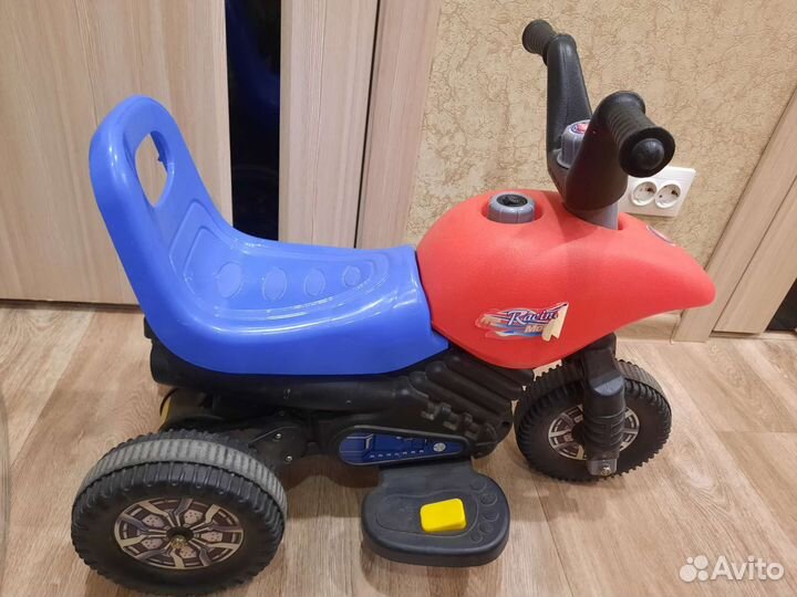 Детский электромотоцикл Trampulina