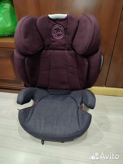 Детское автокресло 15 до 36 кг cybex Q fix