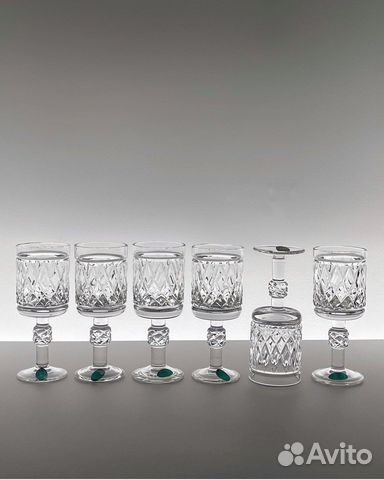 Винтажные фужеры рюмки дуги лзхс