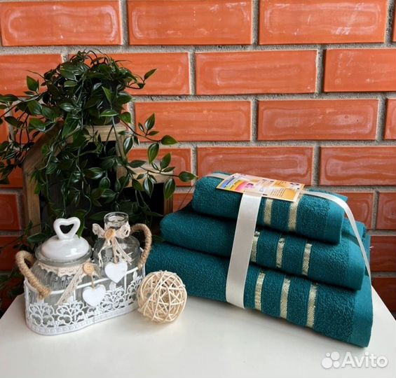 Набор махровых полотенец