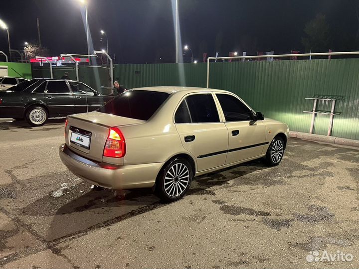 Hyundai Accent 1.5 МТ, 2005, 176 000 км