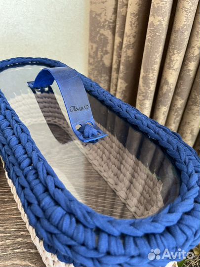 Набор Корзинок из трикотажной пряжи