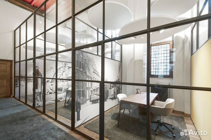 Лофт перегородки из стали