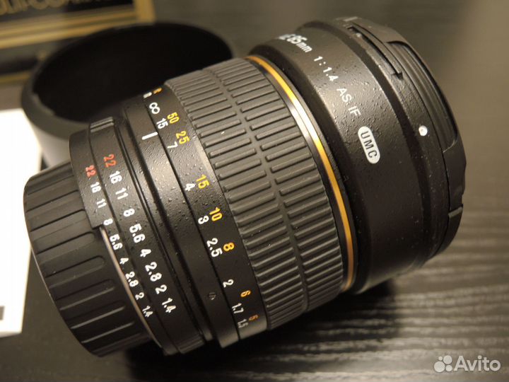 Объектив Samyang AE 85mm 1:1.4 AS IF UMC - Nikon