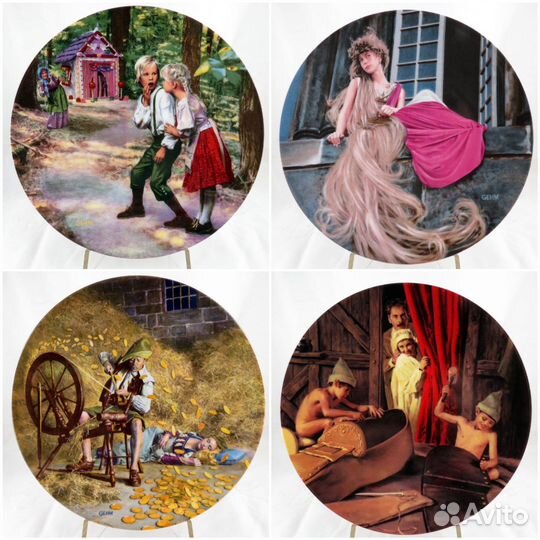 Тарелки серии «Сказки Братьев Гримм»