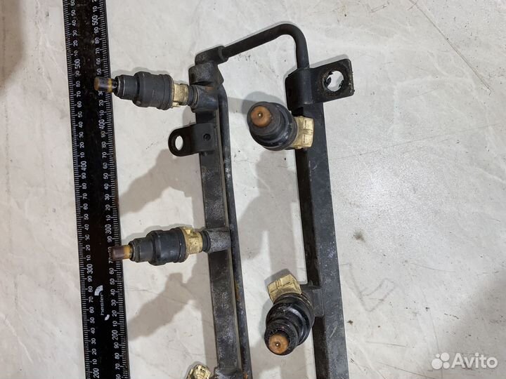 Топливная рампа с форсунками hyundai sonata 3.0