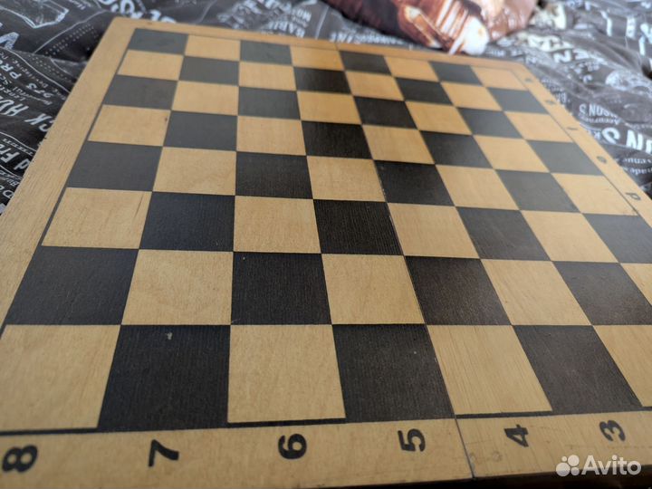 Шахматная доска 40х40 дерево