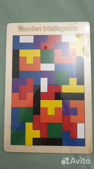 Деревянный тетрис новый