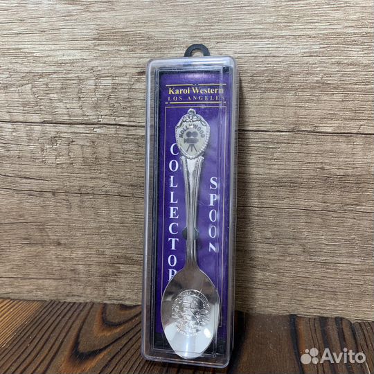 Винтажный Сувенир Ложка Hollywood Ретро